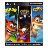 Crash Bandicoot Trilogy 1 2 3 Team Racing Jogos Ps3  Play 3