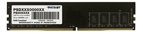 Patriot Signature Ddr4 Ram 8gb (1x8gb) 2666mhz Cl19 Udimm