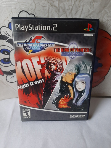 The King Of Fighters 2001 Y 2000 De Ps2,usados Y Funcionan.