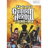 Guitar Hero Iii: Legends Of Rock Japón Importación.