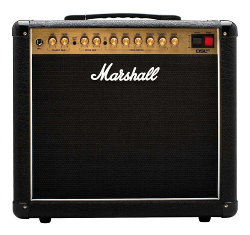 Amplificador Marshall Dsl20 Dsl20cr Valvular Para Guitarra 