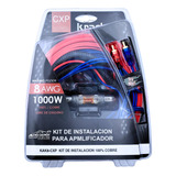Kit De Instalacion Amplificador Cal 4 Krack 100% Cobre 1800w