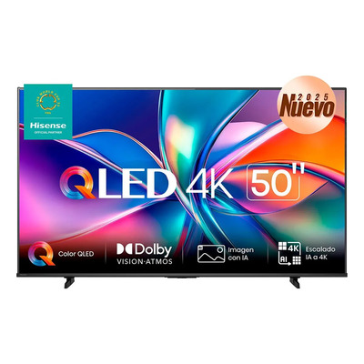 Pantalla 50  Vidaa, Hisense, 50qd6qv, Smart Tv Qled | Envío gratis