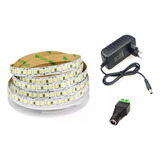 Cinta Led Luz Cálida 5mts 12v 4040 60led/m + Transformador