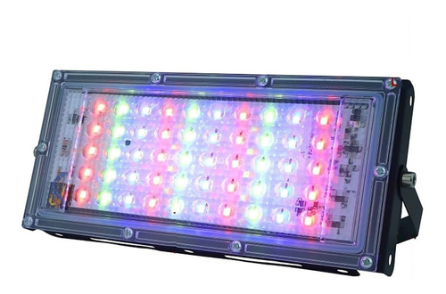 5 Pack Reflector Led 30w Rgb Multicolor C/control Exteriores