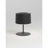 Lampara Mesa Velador Negro Moderno Negro Led Hihat Imdi