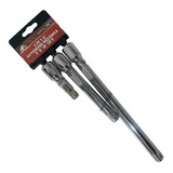 Extension Mecanica Para Matraca 1/2  Set 3 Pz Pit Bull Tools