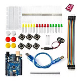 Kit Eletronica Compatível Com Arduino Para Iniciantes