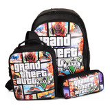 Mochila Periférica Para Juegos Grand Theft Auto Gta5 Primary