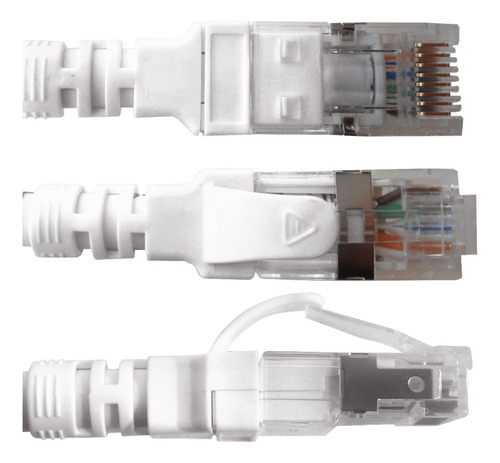 Cable 15m Red Lan Ethernet Cat6a 10gbps 550mhz Rj45 