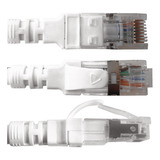 Cable 15m Red Lan Ethernet Cat6a 10gbps 550mhz Rj45 