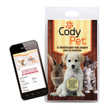 Codypet Placa De Identificación Para Mascotas Perros Con Qr