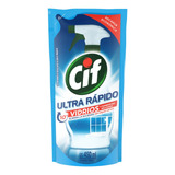 Limpiador Cif Vidrios Naranja Repuesto 450ml