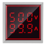 Voltimetro Y Amperimetro Digital Ac/100-300v 0-100