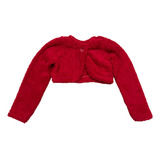 Bolero Casaquinho Pelucia Teddy Infantil Criança Menina Luxo