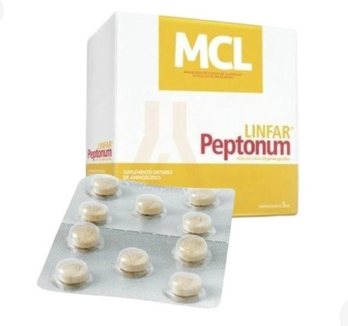 Suplemento En Comprimidos Linfar  Peptonum Peptonum Mcl Peptonas En Caja De 30ml 30 Un Pack X 2 U