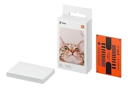 Papel Mini Impresora Xiaomi Portable Photo Printer X20 Hojas