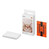 Papel Mini Impresora Xiaomi Portable Photo Printer X20 Hojas