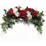 Flores De Arco De Boda, Botín Floral Decorativo De Ros...