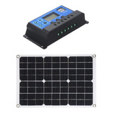 Panel Solar 50w 5v/18v Dual Usb Ip65 Car Charge Controller