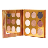 Paleta De Sombras Avarice Sinless Beauty 12 Tonos Dorados