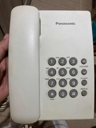 Teléfono Fijo Panasonic Kx-ts500 Blanco C/nuevo Palermo