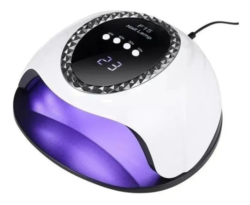 Cabina Uv Para Uñas Semipermanente 240w 24v 5a Color Blanco