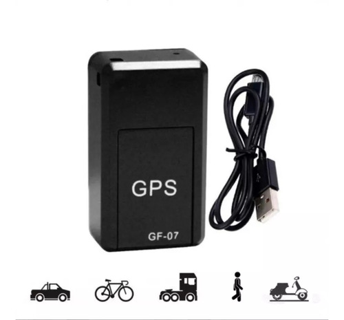 Mini Rastreador Gps Portátil Gf07 Para Personas, Coche, Anim