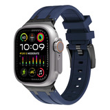 Malla Silicona Para Apple Watch Ultra2 9 8 7  49/45/44 Azul