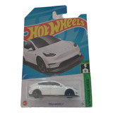 Auto Coleccion Tesla Model Y Hot Wheels Green Speed