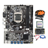 Placa Base Minera B75 Btc Lga1155, 8 Gpu, Pci-e, Usb G530, C