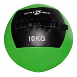Balon De Peso Cuero Sintetico 10kg Sportfitness Crossfit 