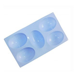 Molde De Silicona Huevos De Pascua Clasicos X5 / Lauacu