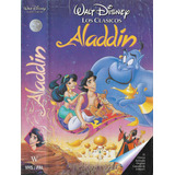 Aladdin Vhs Walt Disney Dibujos Animados Español Latino