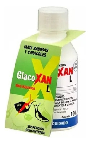 Mata Babosas Caracoles Glacoxan Liquido 100cc