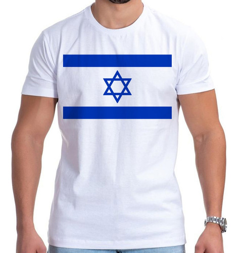 Camiseta Israel Bandeira País Camisa Jerusalém Estrela N89