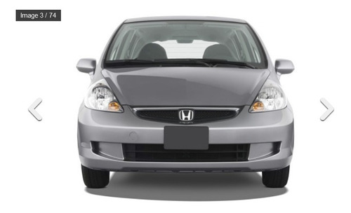 Parrilla Cromada Frontal Honda Jazz Fit 2003 Al 2008 Foto 9