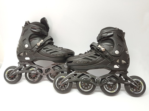 Patines Semiprofesionales Canariam Black Magic Pro + Combo