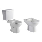 Juego De Baño Bari Ferrum Inodoro, Deposito Mochila, Bidet