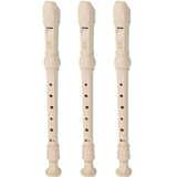 Kit C/ 3 Flautas Germanica Soprano Yamaha Yrs23g