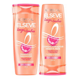  Kit Shampoo E Condicionador Elseve Longo Dos Sonhos 200ml