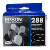 Cartucho De Tinta Original Epson Dual 288 Negro