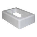 Pack 10 Pz Caja Universal Pvc Para Canaleta