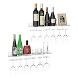 Hexsonhoma Soporte Para Copas De Vino Transparente De 24 Pul