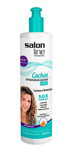 Ativador De Cachos Salon Line S.o.s Umidificador 300ml