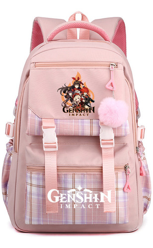 Genshin Impact-mochila Para Estudiantes