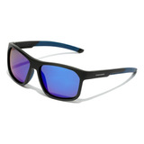 Gafas De Sol Polarizadas Hawkers Comaneci Hombre Y Mujer Lente Azul Varilla Negro Armazón Negro Diseño Mirror