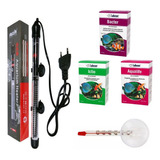 Termostato Roxin Q3 25w 220v + Kit Tratamento + Termometro