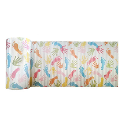 Piso Antideslizante Para Descanso, Mxtwf-007, 65x160cm, Gros Multicolor Manos Y Pies