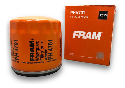 Filtro Aceite Fram Chevrolet Corsa 2009 2010 2011 2012 2013